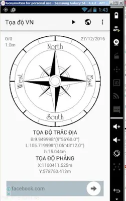 Tọa độ VN android App screenshot 0