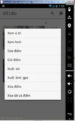 Tọa độ VN android App screenshot 1